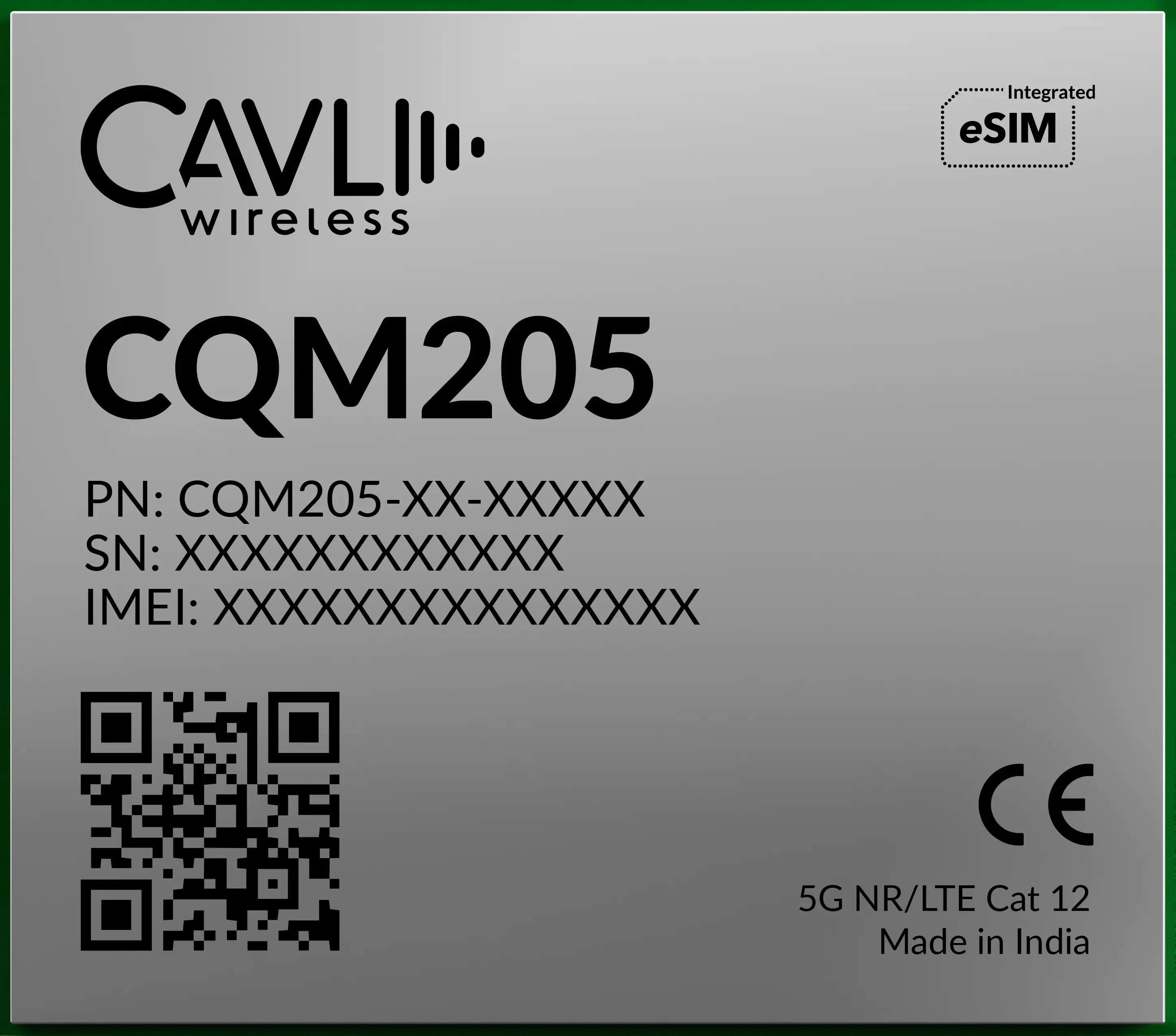 CQM205 5G NR IoT Module