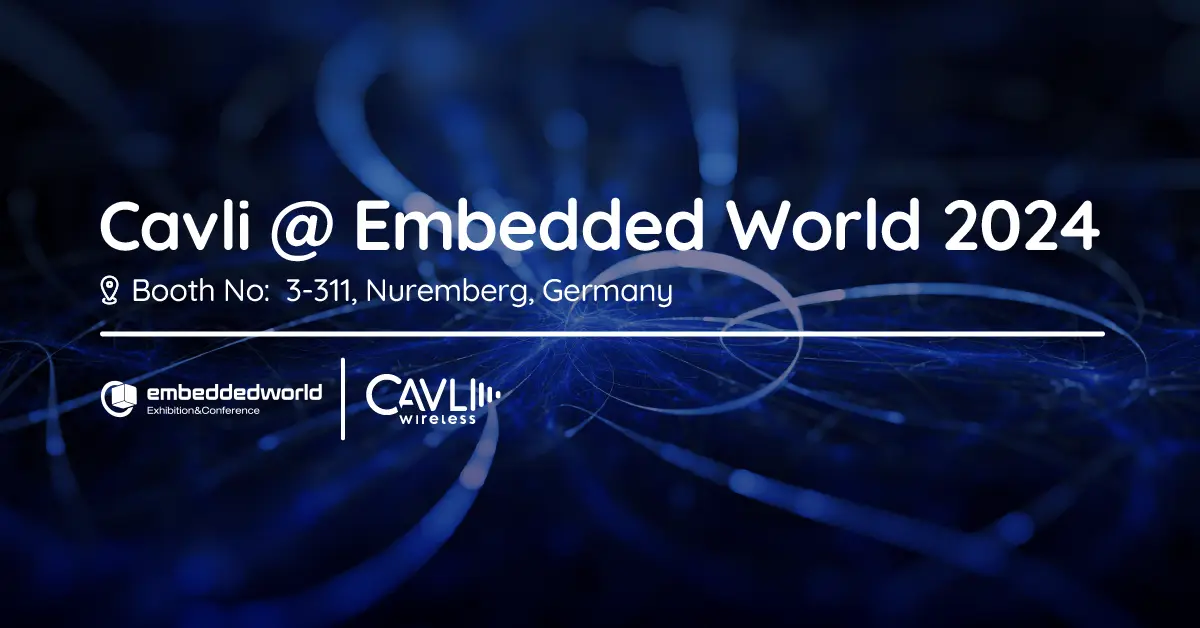 Cavli Wireless at Embedded World 2024