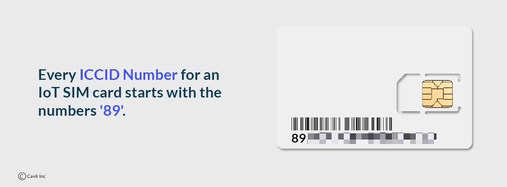 identify ICCID numbers